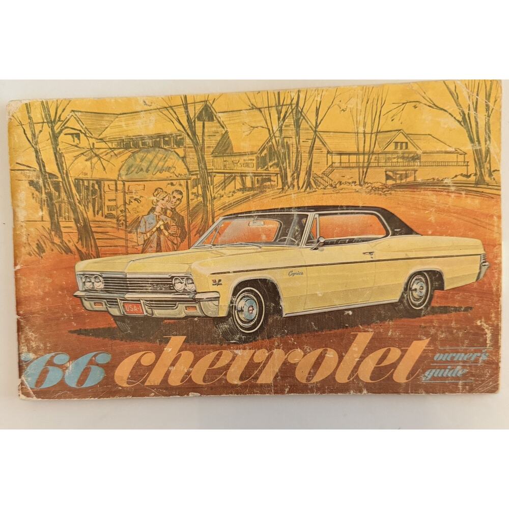 1966 Chevrolet Owner's Manual - Chevrolet 3879851